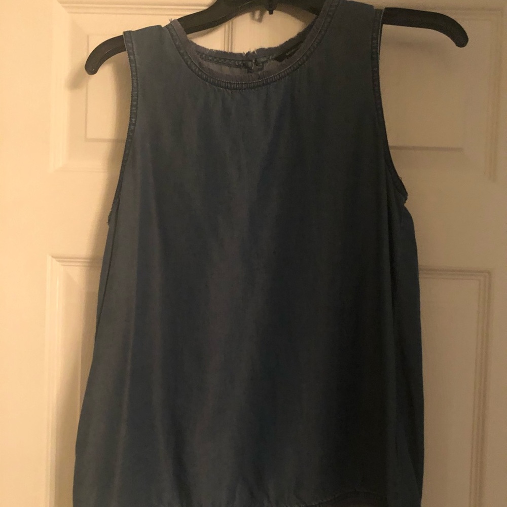 Denim Banana Republic tank top